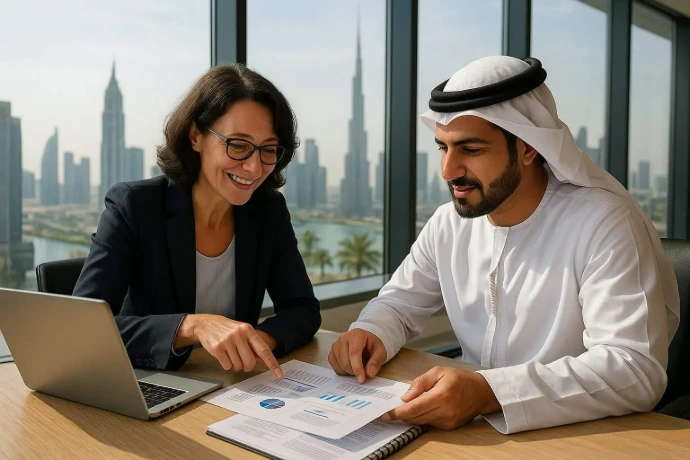 Book free accounting consultation in Dubai
